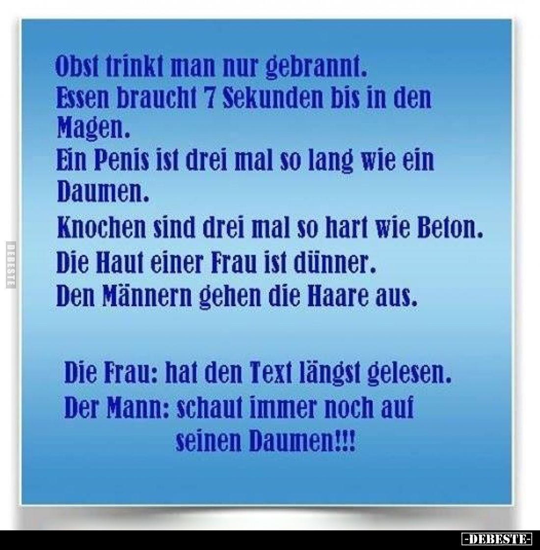 Obst trinkt man nur gebrannt.. - Lustige Bilder | DEBESTE.de