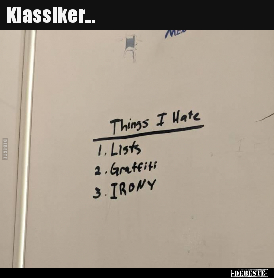 Klassiker... - Lustige Bilder | DEBESTE.de