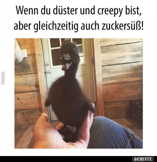 Wenn du düster und creepy bist, aber gleichzeitig auch.. - Lustige Bilder | DEBESTE.de
