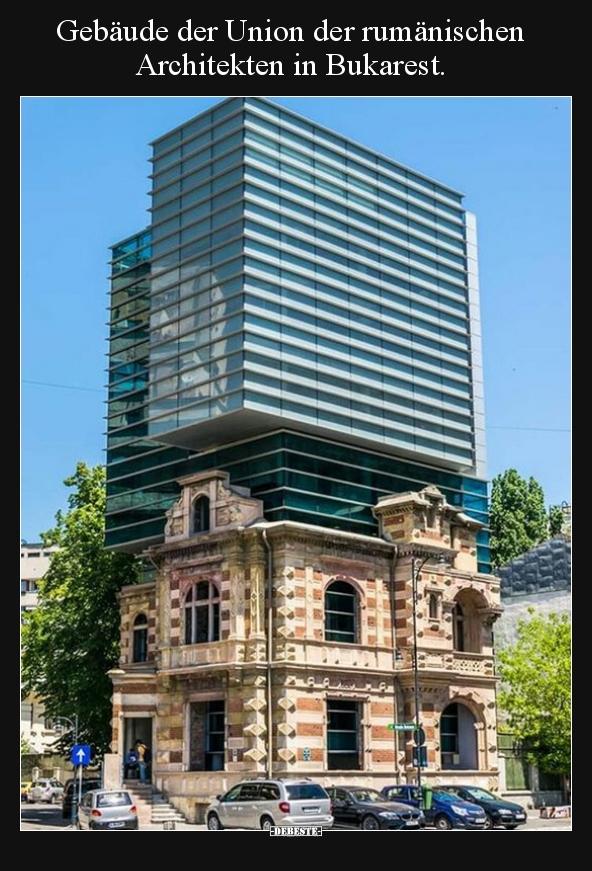 Gebäude der Union der rumänischen Architekten in.. - Lustige Bilder | DEBESTE.de