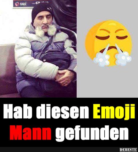 Hab diesen Emoji Mann gefunden. - Lustige Bilder | DEBESTE.de