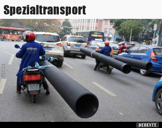 Spezialtransport.. - Lustige Bilder | DEBESTE.de