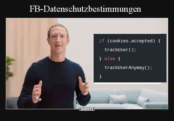 FB-Datenschutzbestimmungen.. - Lustige Bilder | DEBESTE.de