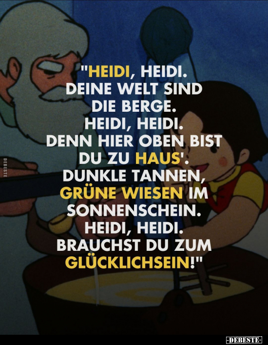 "Heidi, Heidi.." - Lustige Bilder | DEBESTE.de