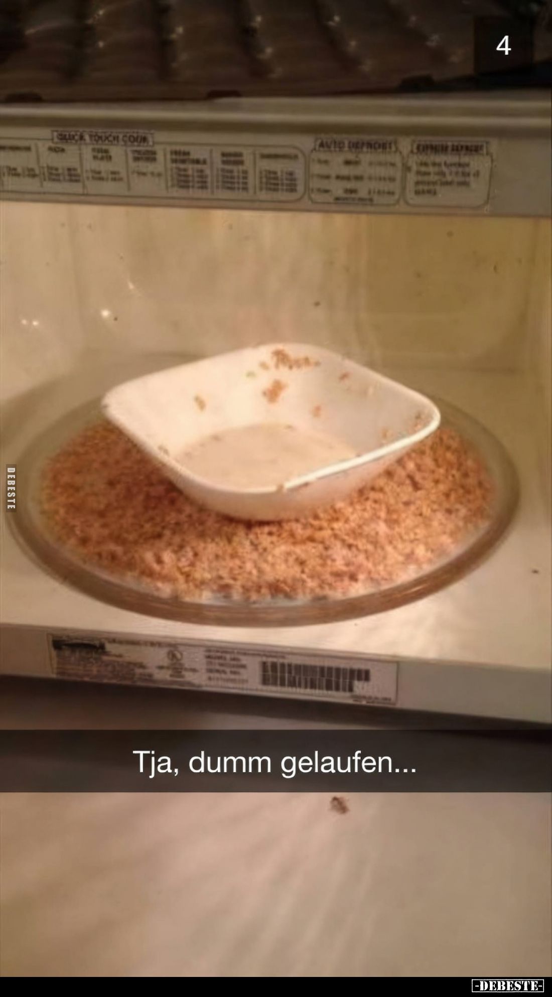 Tja, dumm gelaufen...