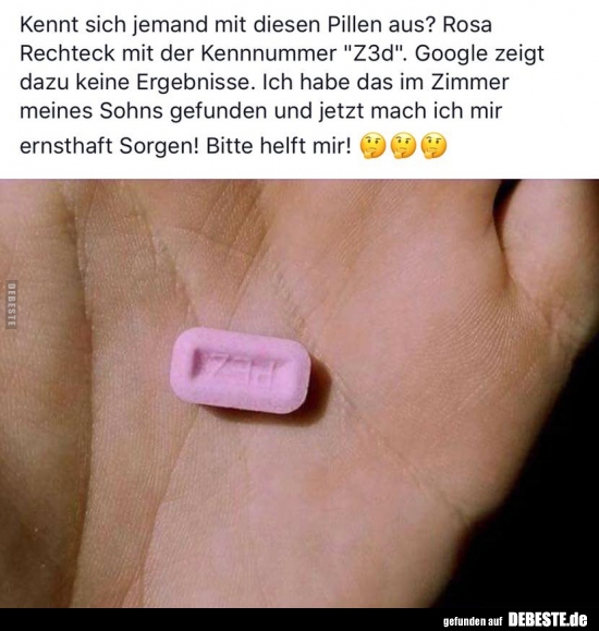 Kennt sich jemand mit diesen Pillen aus? - Lustige Bilder | DEBESTE.de