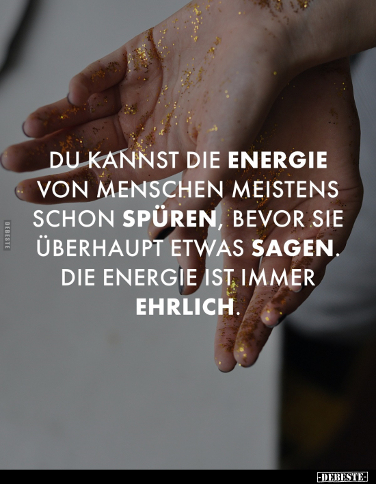 Du kannst die Energie von Menschen.. - Lustige Bilder | DEBESTE.de