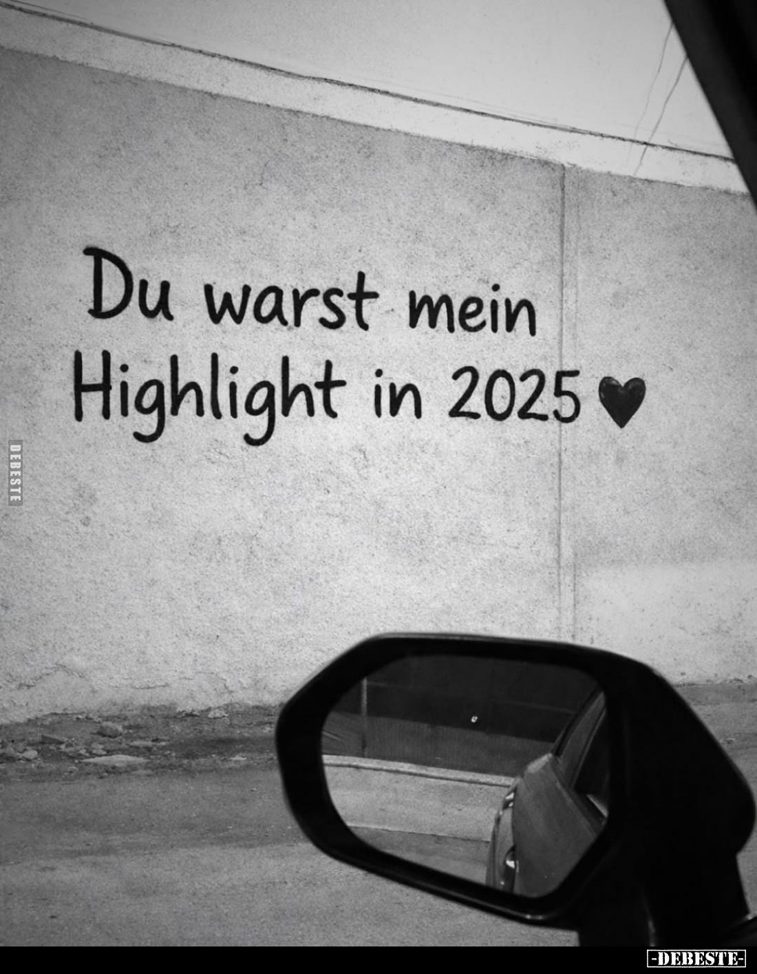Du warst mein Highlight in 2025.