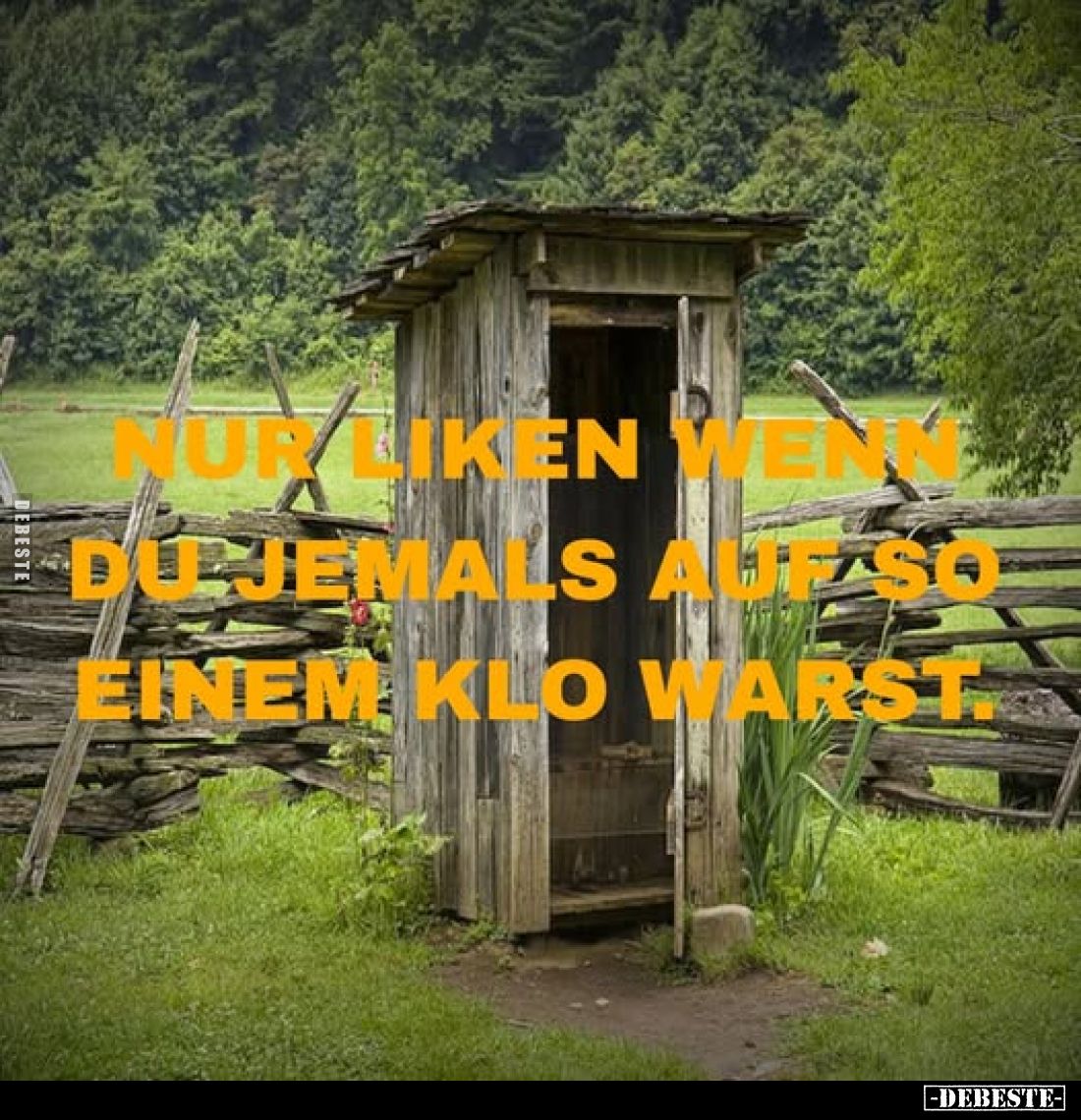 Nur liken wenn du jemals auf so einem Klo warst.