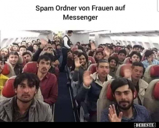 Spam Ordner von Frauen auf Messenger.. - Lustige Bilder | DEBESTE.de