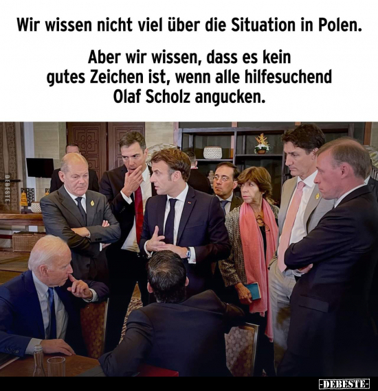 Wir wissen nicht viel über die Situation in Polen... - Lustige Bilder | DEBESTE.de
