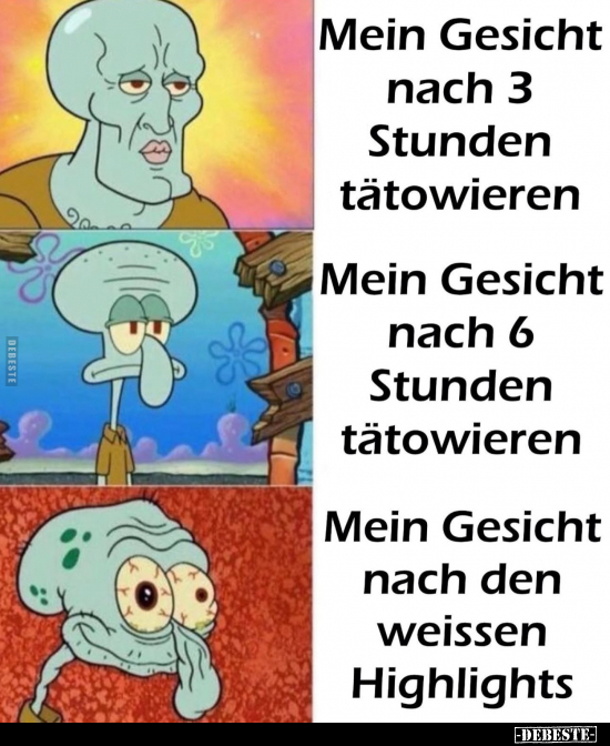 Gesicht, Tätowieren