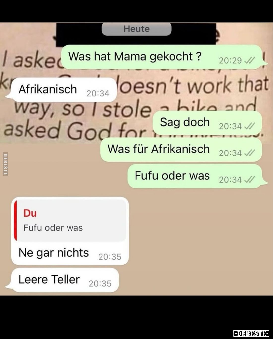 Was hat Mama gekocht?.. - Lustige Bilder | DEBESTE.de
