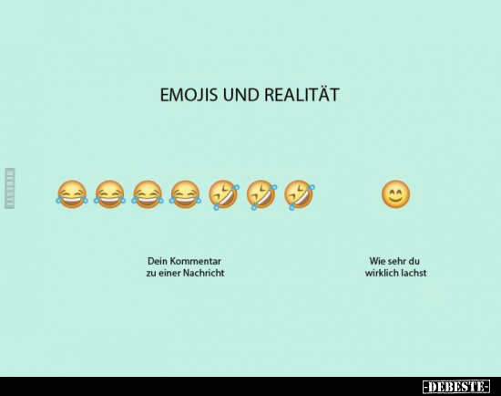 Emojis und Realität.. - Lustige Bilder | DEBESTE.de
