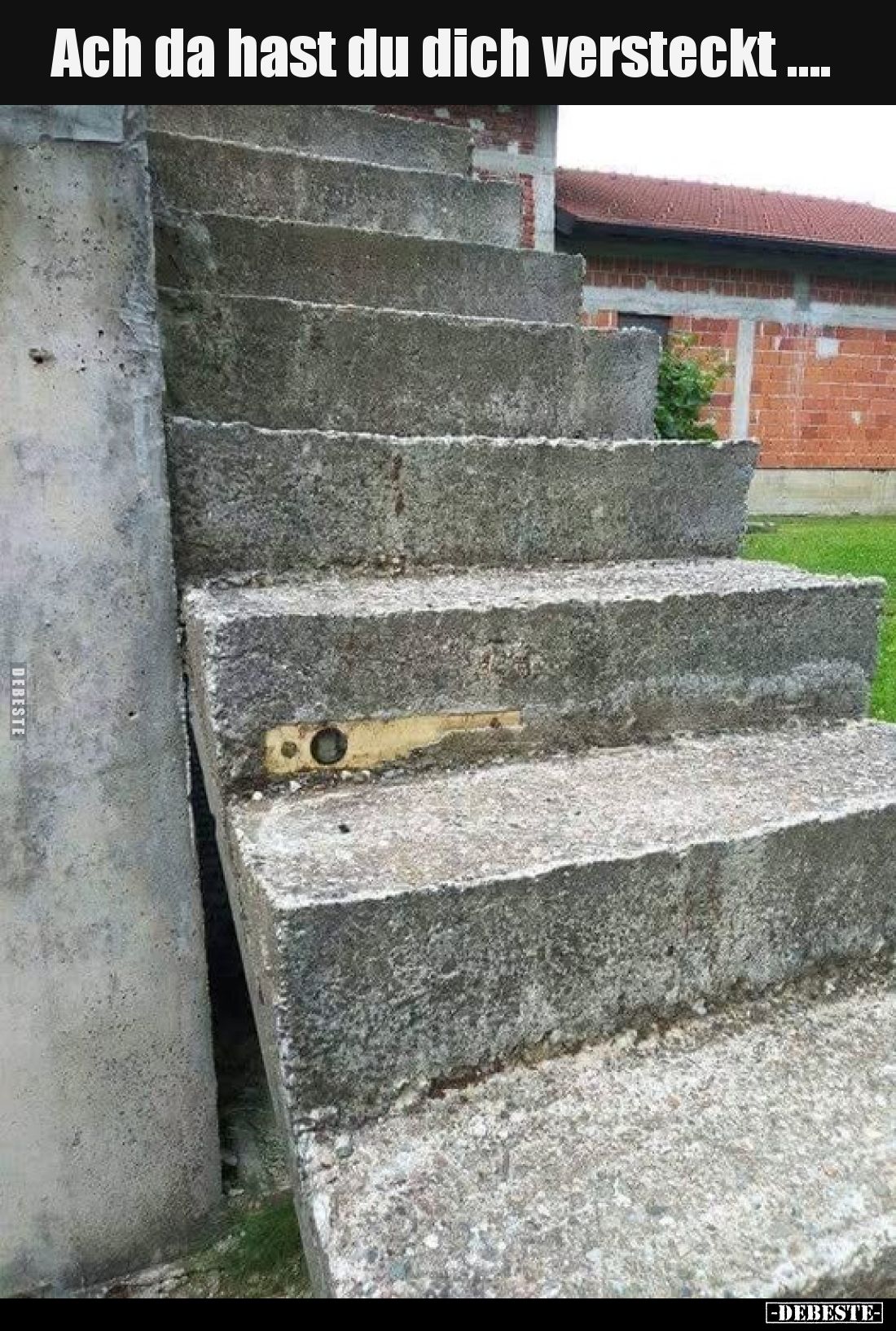 Ach da hast du dich versteckt ....