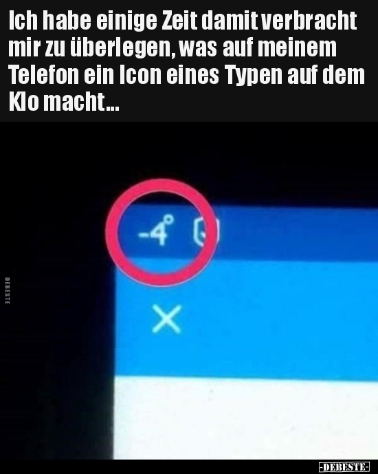 Ich habe einige Zeit damit verbracht mir zu überlegen, was..