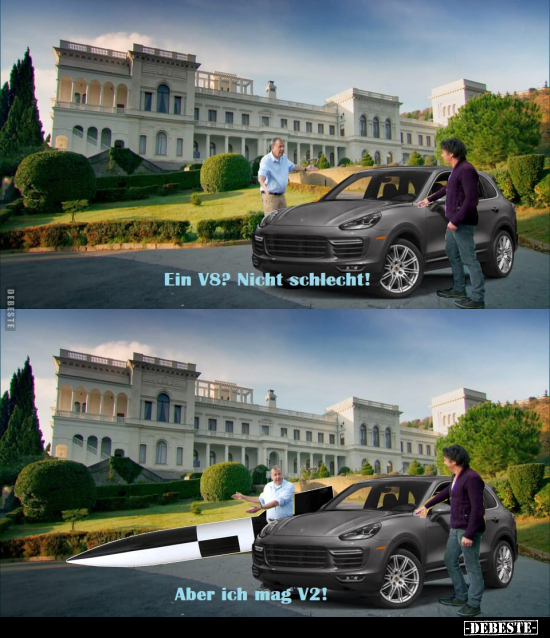 Ein V8? Nicht schlecht!..