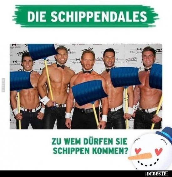 Die Schippendales - zu wem dürfen Sie schippen kommen?.. - Lustige Bilder | DEBESTE.de