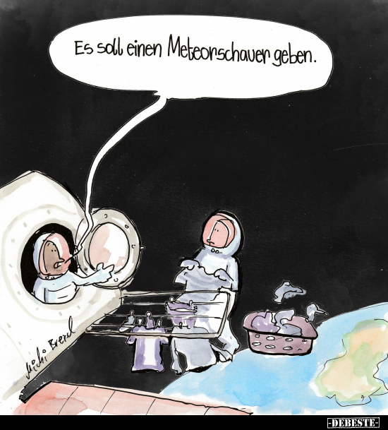 Es soll einen Meteorschaver geben.
