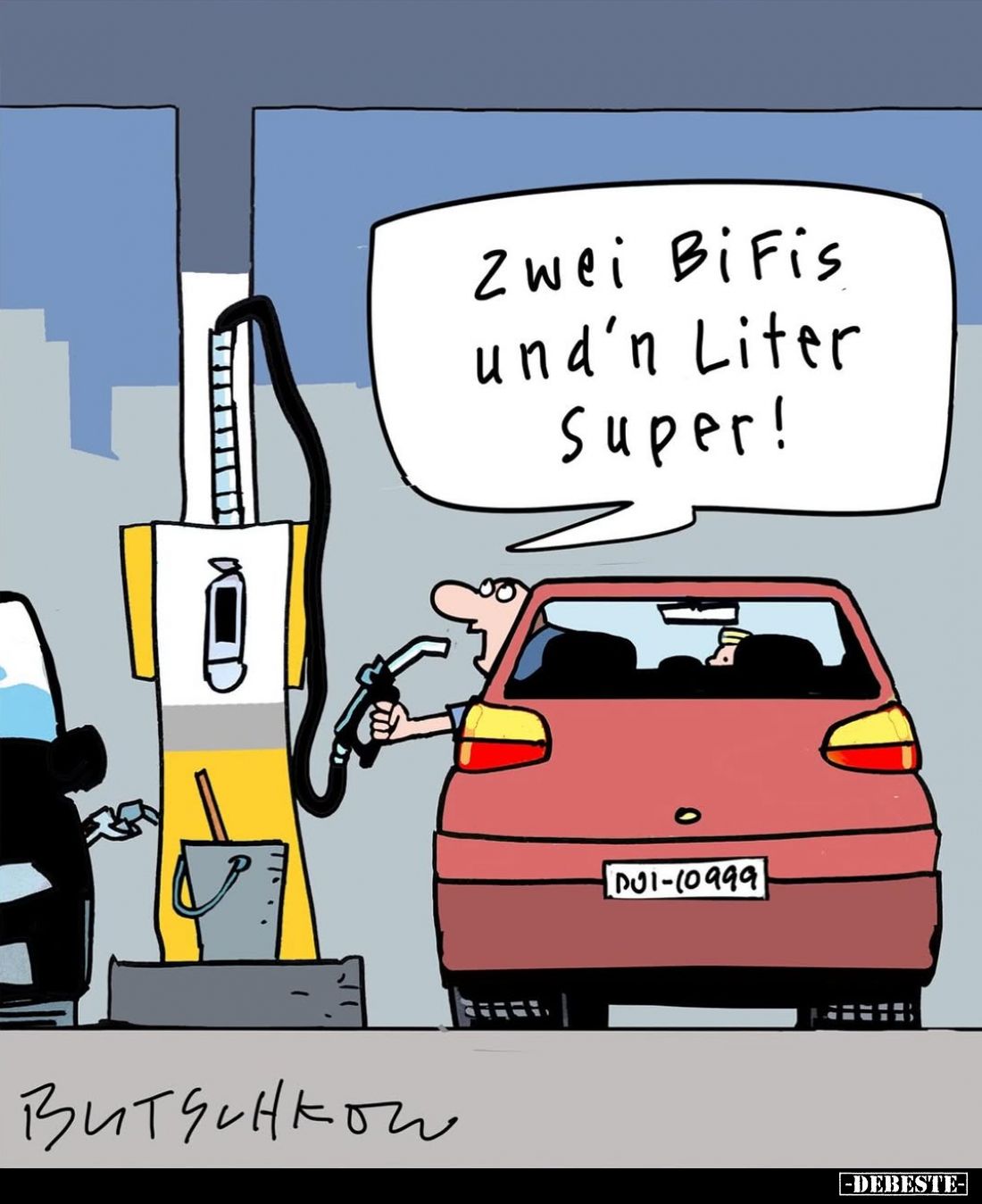 Zwei BiFis und'n Liter Super!