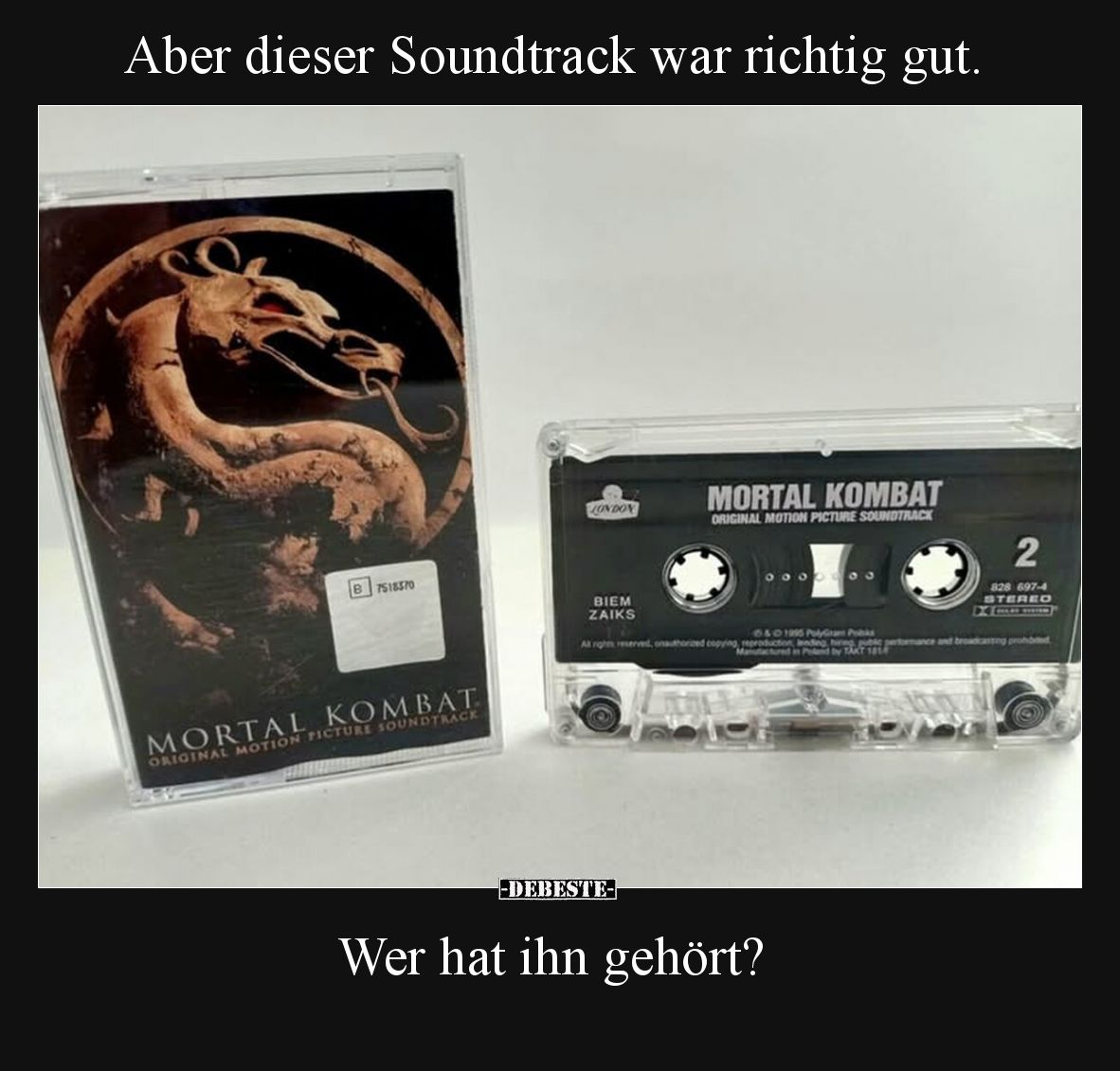 Aber dieser Soundtrack war richtig gut... - Lustige Bilder | DEBESTE.de