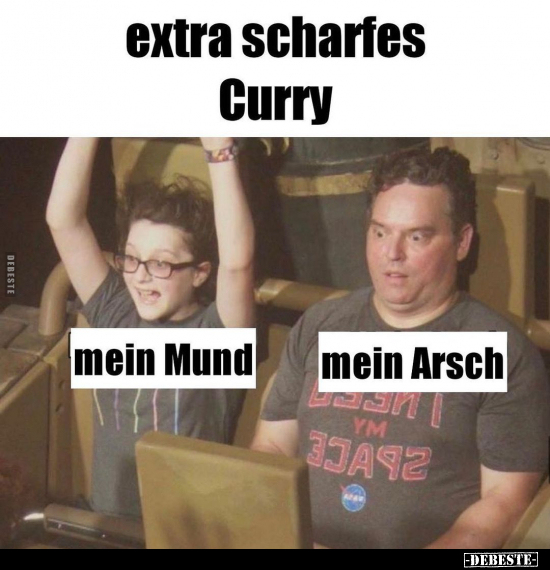 Extra scharfes Curry.. - Lustige Bilder | DEBESTE.de