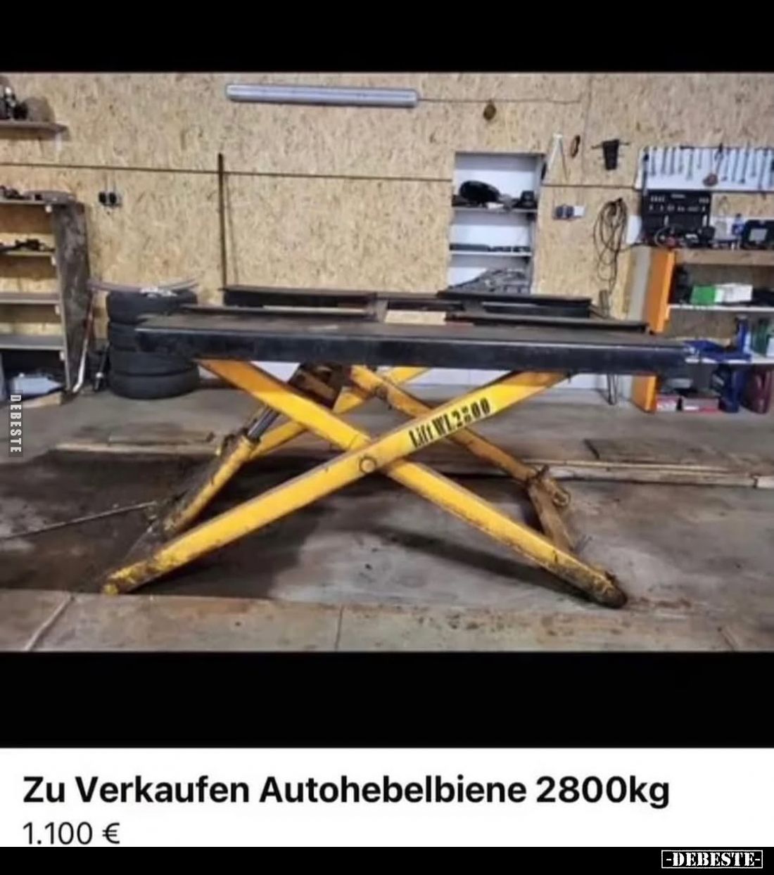 Zu Verkaufen Autohebelbiene 2800kg
1.100 €
