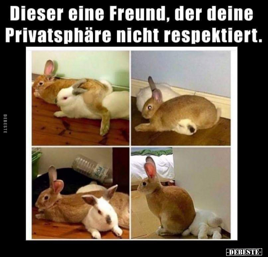 Dieser eine Freund, der deine Privatsphäre nicht.. - Lustige Bilder | DEBESTE.de