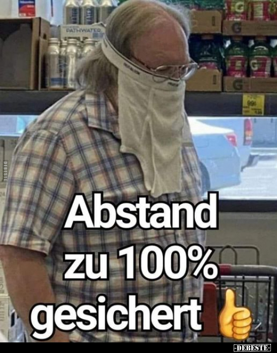 Abstand zu 100% gesichert.. - Lustige Bilder | DEBESTE.de