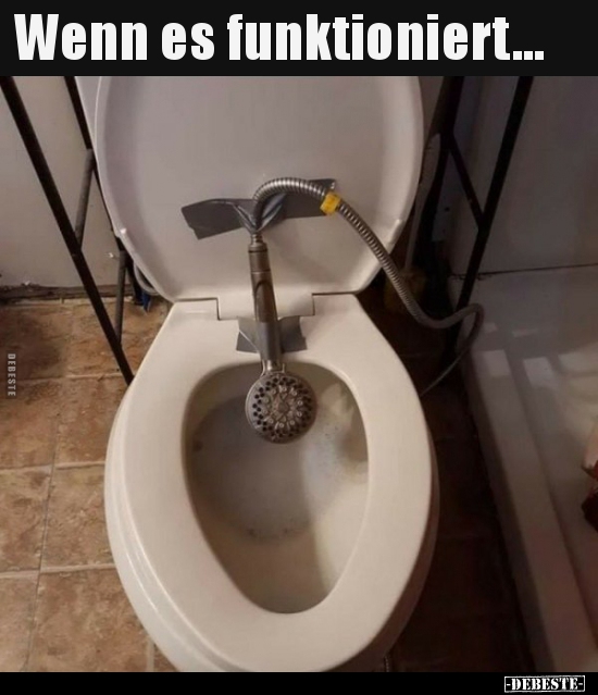 Wenn es funktioniert...