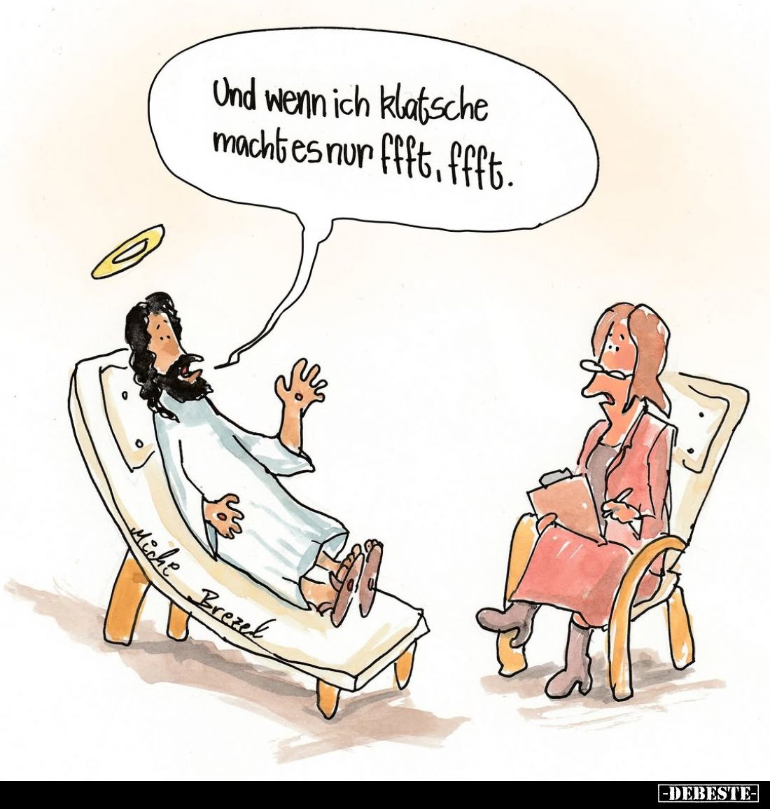 Und wenn ich klatsche macht es nur ffft, ffft.