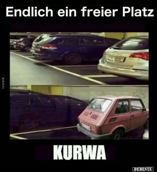 Endlich ein freier Platz.. - Lustige Bilder | DEBESTE.de