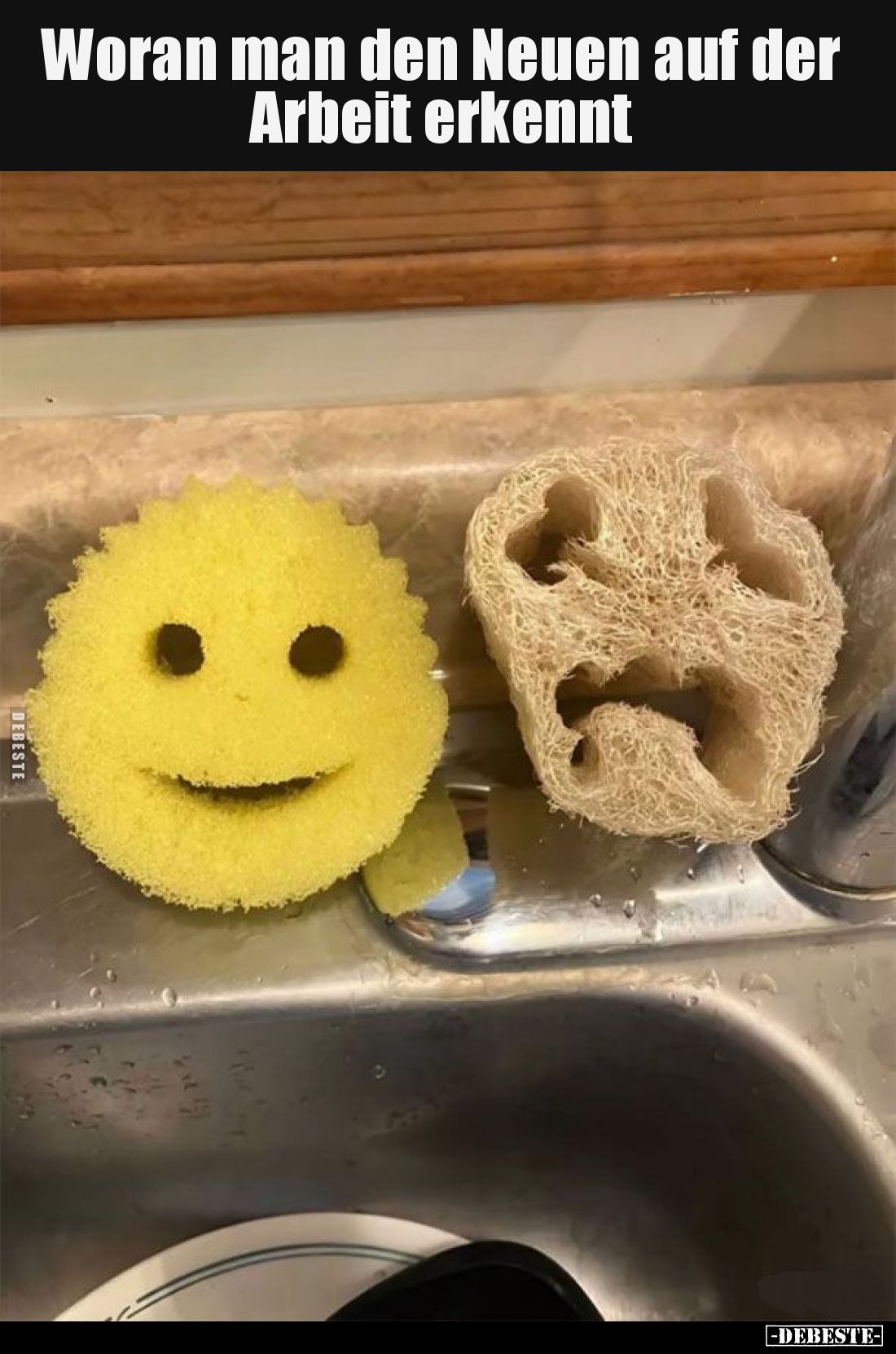 Woran man den Neuen auf der Arbeit erkennt