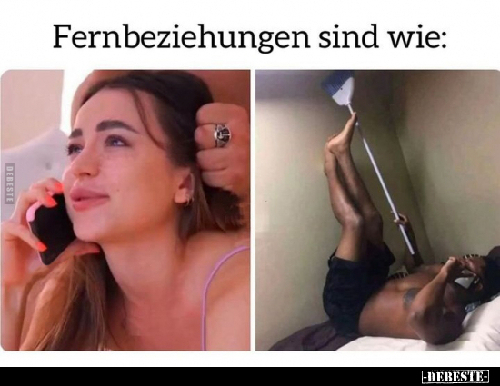 Fernbeziehungen sind wie.. - Lustige Bilder | DEBESTE.de