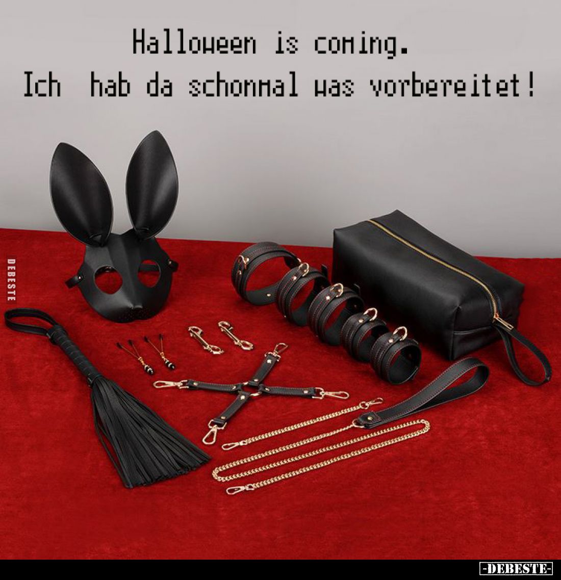 Halloween is coming. Ich hab da schonmal was vorbereitet!