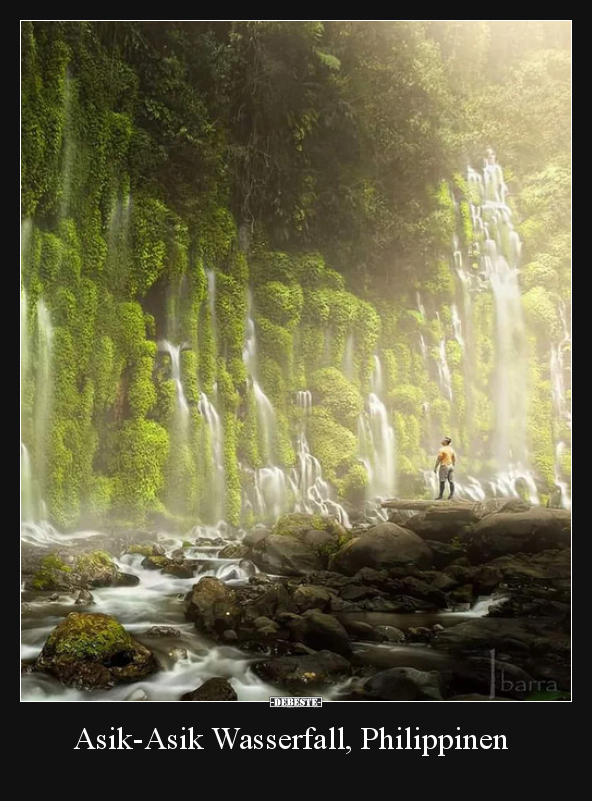 Asik-Asik Wasserfall, Philippinen.. - Lustige Bilder | DEBESTE.de