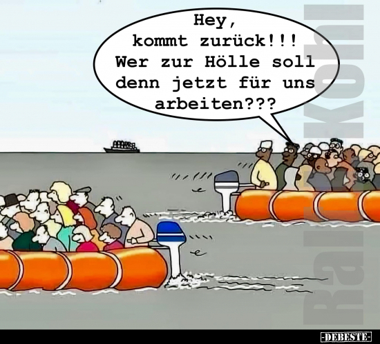 Hey, kommt zurück!!!.. - Lustige Bilder | DEBESTE.de