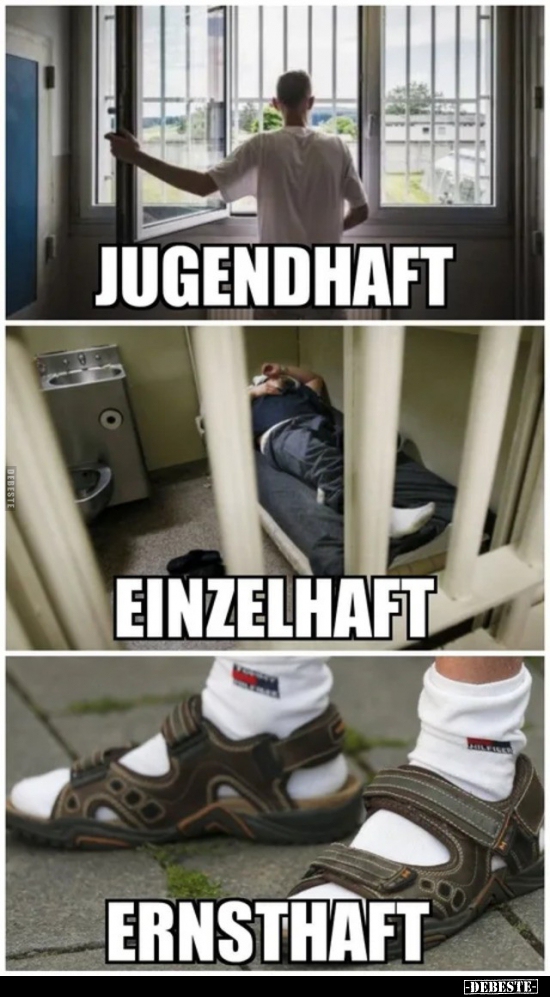 Socken in Sandalen geht gar nicht.. - Lustige Bilder | DEBESTE.de