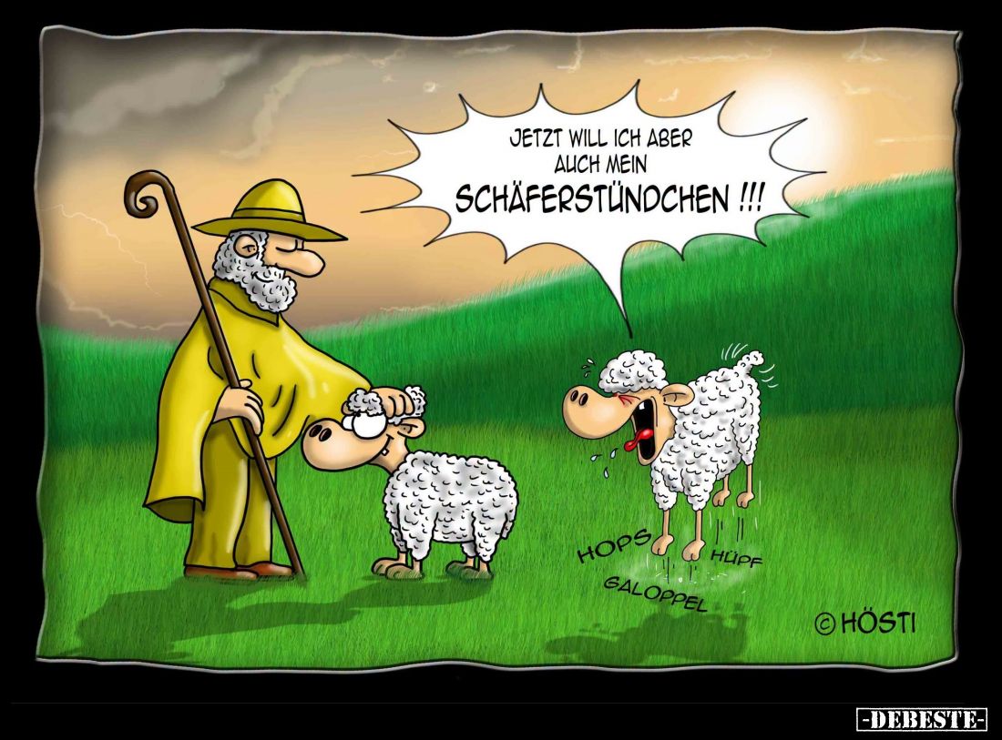 Jetzt will ich aber auch mein Schäferstündchen!!!.. - Lustige Bilder | DEBESTE.de