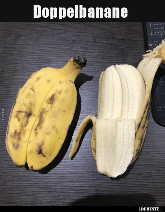 Doppelbanane..
