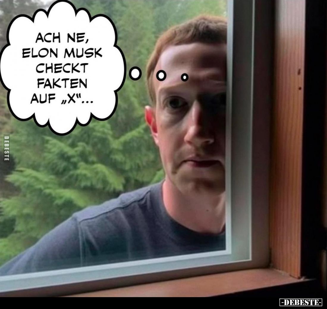 Ach ne, Elon Musk checkt Fakten auf "X"...