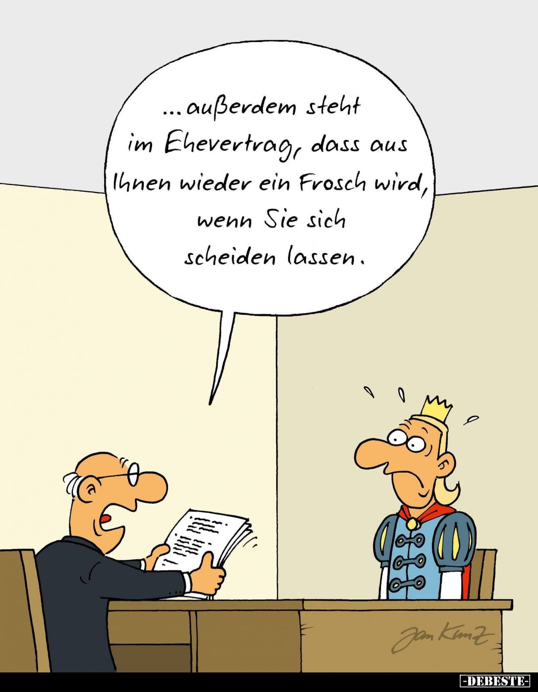 Außerdem steht im Ehevertrag... - Lustige Bilder | DEBESTE.de