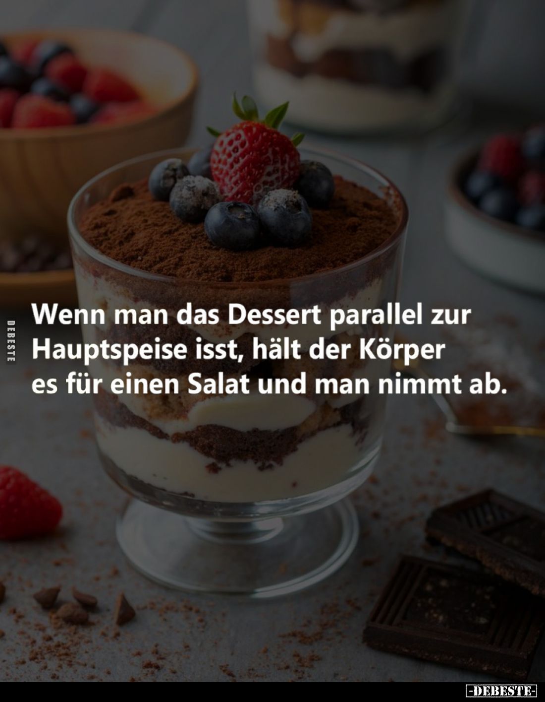 Wenn man das Dessert parallel zur Hauptspeise isst... - Lustige Bilder | DEBESTE.de