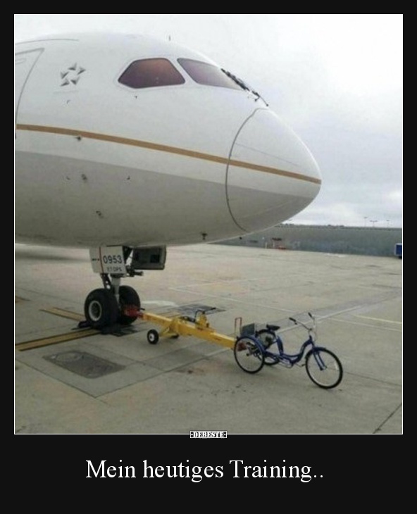 Mein heutiges Training..
