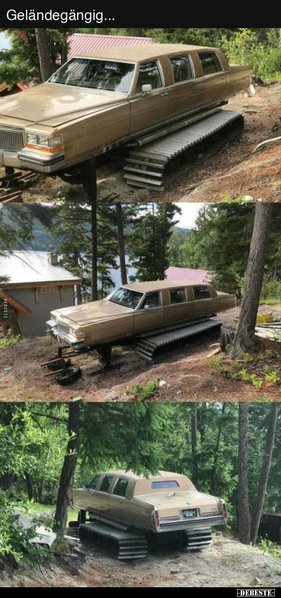 Geländegängig...