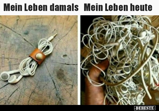 Mein Leben damals / Mein Leben heute..