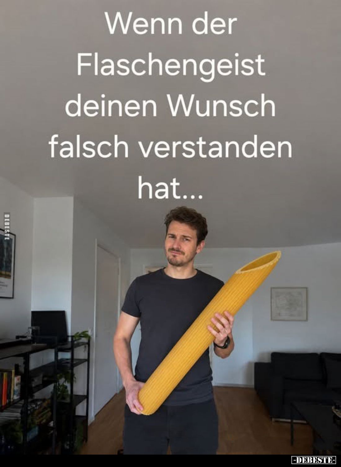 Wenn der Flaschengeist deinen Wunsch falsch verstanden hat...