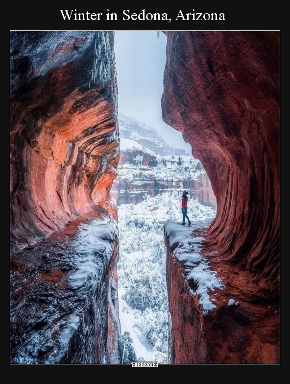 Winter in Sedona, Arizona.. - Lustige Bilder | DEBESTE.de