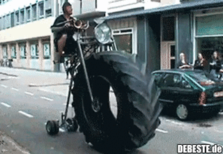 Fortbewegung mal anders..