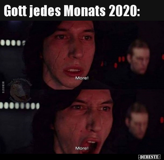 Gott jedes Monats 2020..